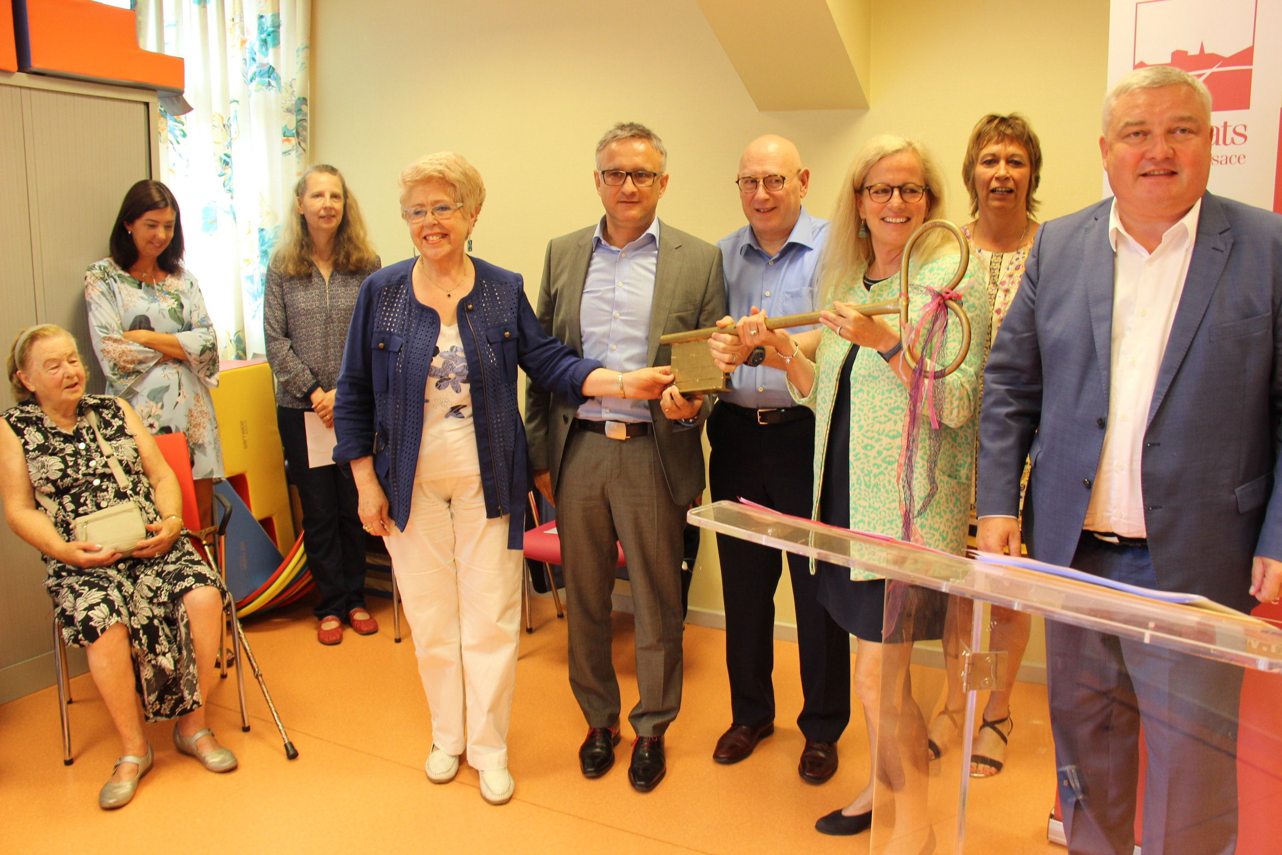 Habitats de Haute-Alsace a officialisé la gestion locative des résidences Ange et Bartholdi au spécialiste des résidences autonomie : APALIB&rsquo;