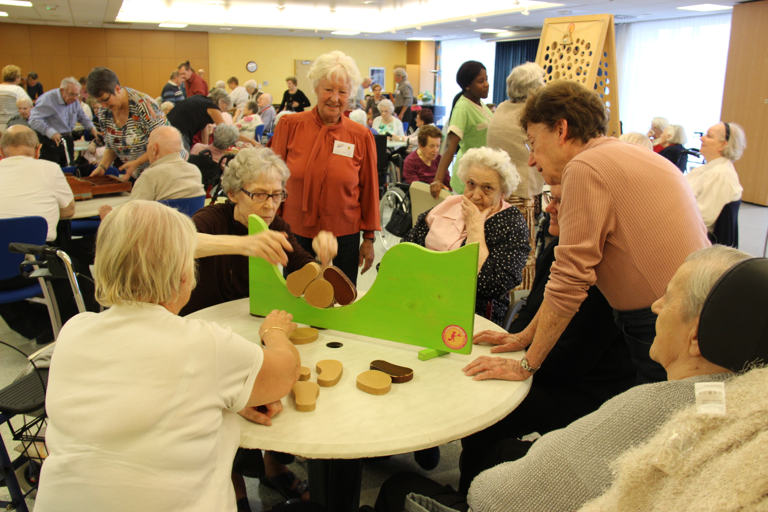 Après-midi grands jeux à l&rsquo;EHPAD de l&rsquo;Arc